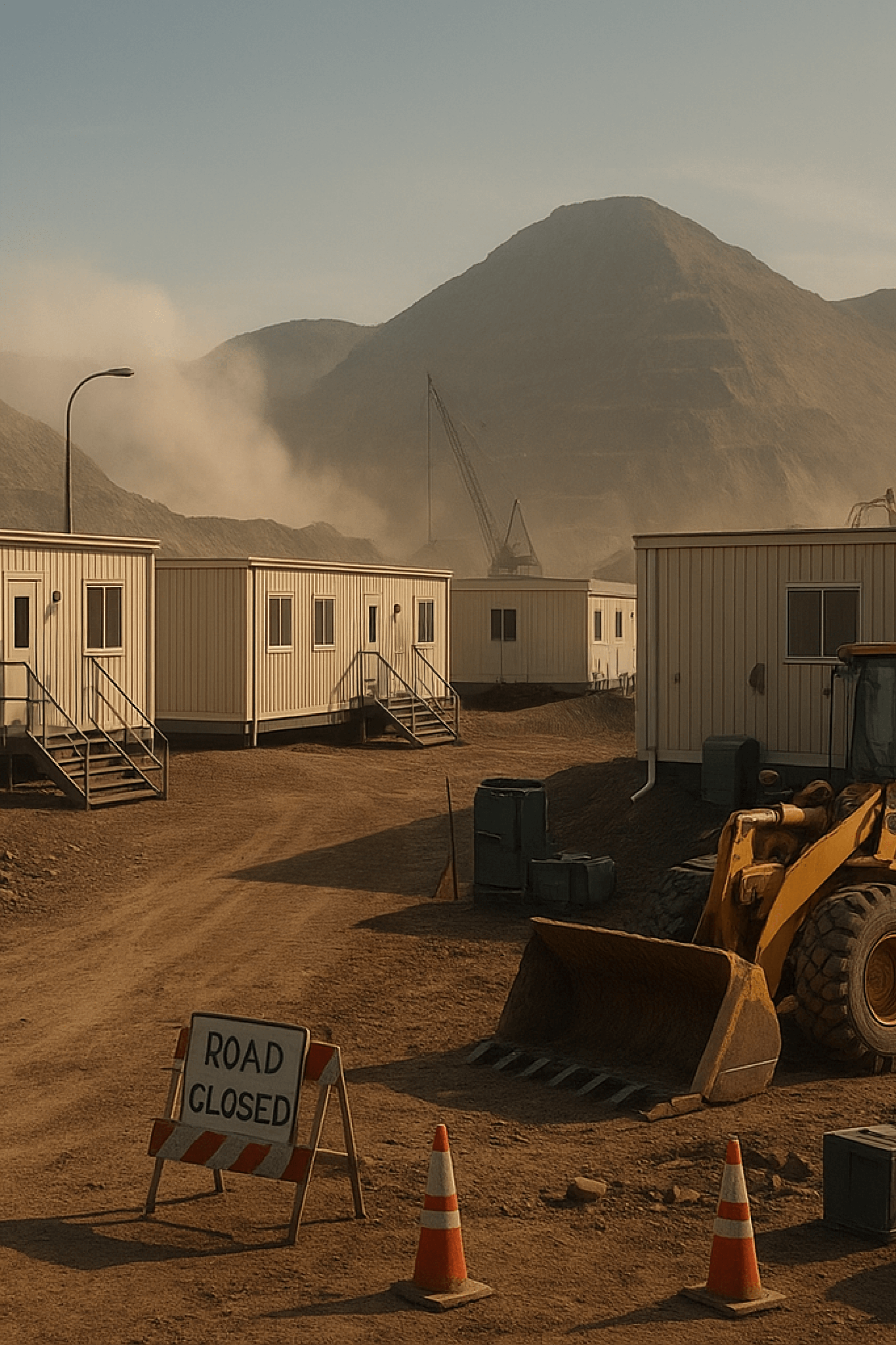 Oil Gas and Mining Camp